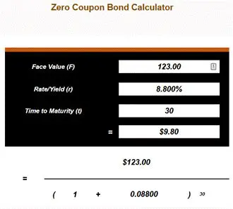 Bond Value Calculator